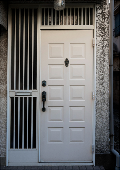 Ventana de exterior en color blanco