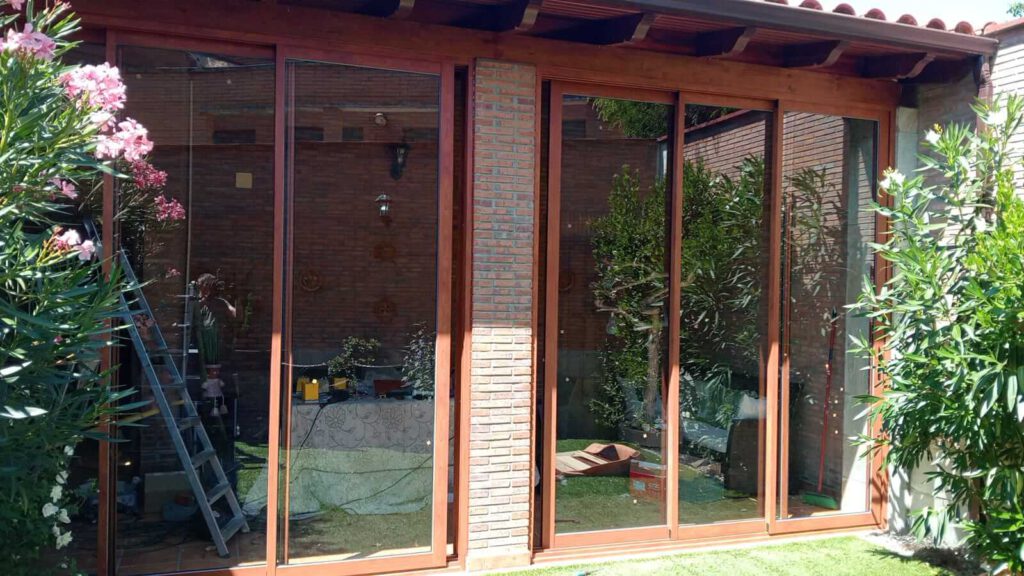 Cerramiento de terraza en Leon